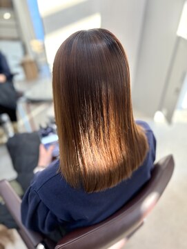 ニュイ 木更津(nuit) 着物ヘア/大人ガーリー/ダークアッシュ/似合わせカット/木更津