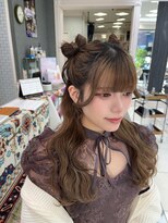 ハレル 戸塚(HAREru.)&nbsp;結婚式ヘアセット/リボンツイン/ハーフツイン/ヘアメ