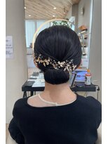 アーチバイケンジ(arch by kenje)&nbsp;ヘアセット♪タイトシニヨン