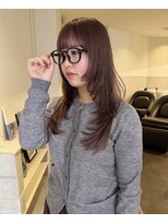ニコフクオカヘアーメイク(NIKO Fukuoka Hair Make) 《NIKO》柔らかベージュカラー×レイヤーカット福岡天神