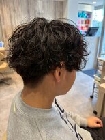 エヌアンドエー せんげん台店(N&A)&nbsp;スパイラル/波巻きパーマミックス 無造作セットのマッシュ