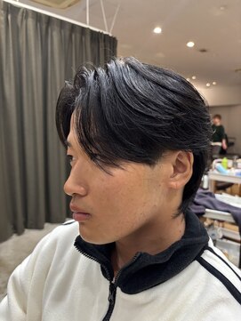 カノエ 山口小郡店(canoe) センターパートウルフ×ニュアンスパーマ