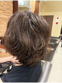 ミディアムパーマ