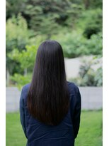 髪と生活美容室 大分本店&nbsp;毛先の曲がるストレート