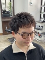 アイヴィー 池袋(IVY)&nbsp;ショートバングのスパイキーショート[池袋/メンズ]