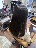 アヴァンスアンス 広島袋町店(AVANCE.ens)&nbsp;ナチュラルブラウンカラーと髪質改善