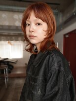 イーラー 日本橋 人形町(ealar) 顔まわりレイヤー/前髪カット/暗髪/小顔ヘア/人形町美容室