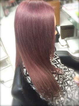 アーフィー 千葉(Arphy) ,Doukeshi Arp, ハーフモデルの様なピンクアッシュカラー