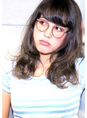 ☆『 シースルーバング & 毛束感 』パリジェンヌ風♪semi-long☆
