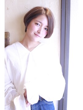 高円寺四百倍美容室 【四百倍スタイル】ナチュラルショートボブ