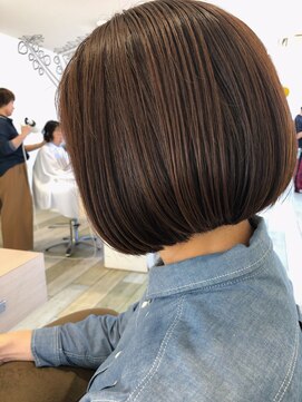 ヘアークラフト アニー 南郷18丁目店(HAIR CRAFT Annie) ツヤッツヤボブ