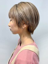 テトヘアー(teto hair)&nbsp;short（丸みショート、ミルクティーベージュ、ブロンド）