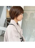 軽めショートで可愛く！