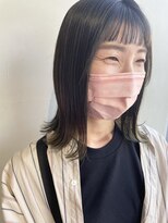 ヘアー アイス 御器所本店(HAIR ICI) カーキカラー×グラデーション