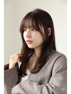 エクリフルール(equri fleur) 【イルミナカラー】　こっくりブラウンカラー×ローレイヤ