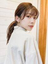 オーシャン(Ocean)&nbsp;［OCEAN Hair&Life 水田成美］シースルー前髪×ニュアンスカラー