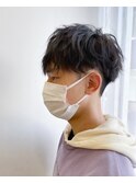 トレンド感満載のマッシュスタイル