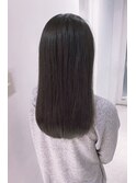 《GRANDLINE友田千栄》髪質改善で作る艶髪シルキースタイル