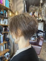 オーバーキャプテンネイキッド(OVER CAPTAIN NAKED) 前下がりニュアンスショートボブ!