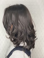エクラート セントラル 赤坂(ECLART CENTRAL) 20代30代髪型 韓国風ロング 韓国カラー 美肌カラー サイドバング