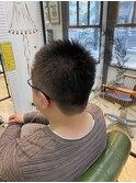 アッシュブラック/刈り上げ＠30代40代50代　[amelie門前仲町]