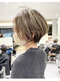 30代/40代/50代・絶壁解消×くびれショートボブ【浅野】