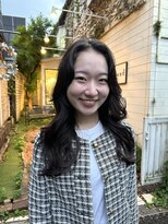 ガーランド (Garland) 韓国風レイヤーカット/長め前髪/センター分け前髪/表参道