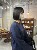 【プツッとボブ】【オリーブグレージュ】