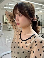 エジョン 幡ヶ谷店(Aejon)&nbsp;レイヤーロング/ヘルシースタイル/韓国ヘア/ベビーピンク/新宿