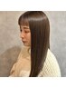 くせ毛を髪質改善♪カット+酸性ストレート+デトックストリートメント