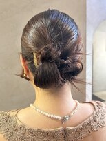 ヘアーミュゼ 井田店(Hair Musee)&nbsp;ねじねじタイとアレンジ