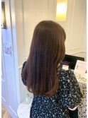 柔らかベージュのシンプル巻き