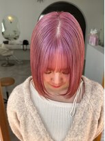 デビュー ヘアーメイク&nbsp;黒髪/ボブルフ/ネビージュ/小顔/ワンレン/宜野湾/髪質改善/前髪