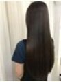 ヘアアンドメイクグラチア(HAIR and MAKE GRATIAE) 艶感たっぷりの縮毛矯正♪薬剤も工夫して柔らかな仕上がりに☆
