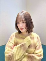 ロンド レグリーズ 立川(Lond leglise)&nbsp;メルティカラー×似合わせカット×髪質改善×ボブ×立川