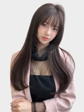 ユーフォリア 新宿店(Euphoria) 韓国ヘア似合わせレイヤーカット前髪顔周りカット大人美人