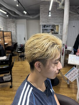 クール 大和八木駅前店(Coeur) #メンズフェザーショート　#メンズフェザーパーマ