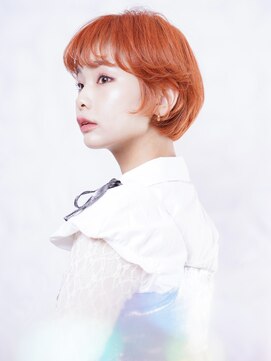 ピークアブー アヴェダ ギンザシックス(PEEK-A-BOO AVEDA GINZASIX) レトロボブフレンチボブオレンジボブレイヤーボブ