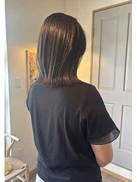 ソラ 京都桂川店(SORA.) 大人可愛い20代30代40代50代オススメ切りっぱなし外ハネレイヤー