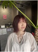 チェリーレッド/顔周りレイヤー