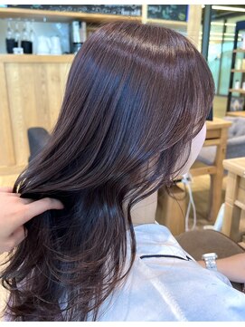 バイオレット 横浜店(Violet) くびれレイヤーカットラベンダーブラウンココアブラウン(TO-48)