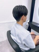 グランドライン(GRAND LINE)&nbsp;《GRANDLINE友田千栄》黒髪ナチュラルなツーブロスタイル