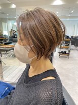 バンプ ギンザ(BUMP GINZA)&nbsp;30代40代50代絶壁解消白髪ぼかし髪型ハイライト前髪山口