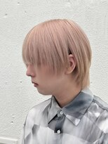 アドネ プライム(adne prime)&nbsp;メンズウルフ　ミルクティーベージュ