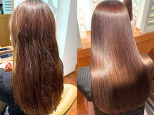 髪をキレイに保ちたいお客様のために専門店レベルの「髪質改善」をここで☆