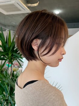 【小顔カット】この冬マストな大人っぽショートヘア、かわいいショートヘア♪