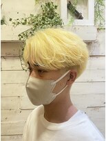 アバシュ A V A S H&nbsp;抜きっぱなしブロンド/センターパート