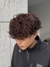 メンズカット+フルカラー+メンズパーマ(スパイラルも可)_¥18000 (海老名駅)