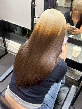 ヌル 原宿店(Null) ルーツカラー/ケアブリーチカラー/ウルフ/原宿/神宮前