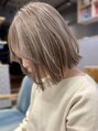 ハウ 心斎橋(how)&nbsp;ダブルカラー得意です/ベージュやミルクティお任せください！